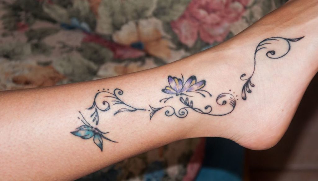 Ideas for small female tattoos on the ankle