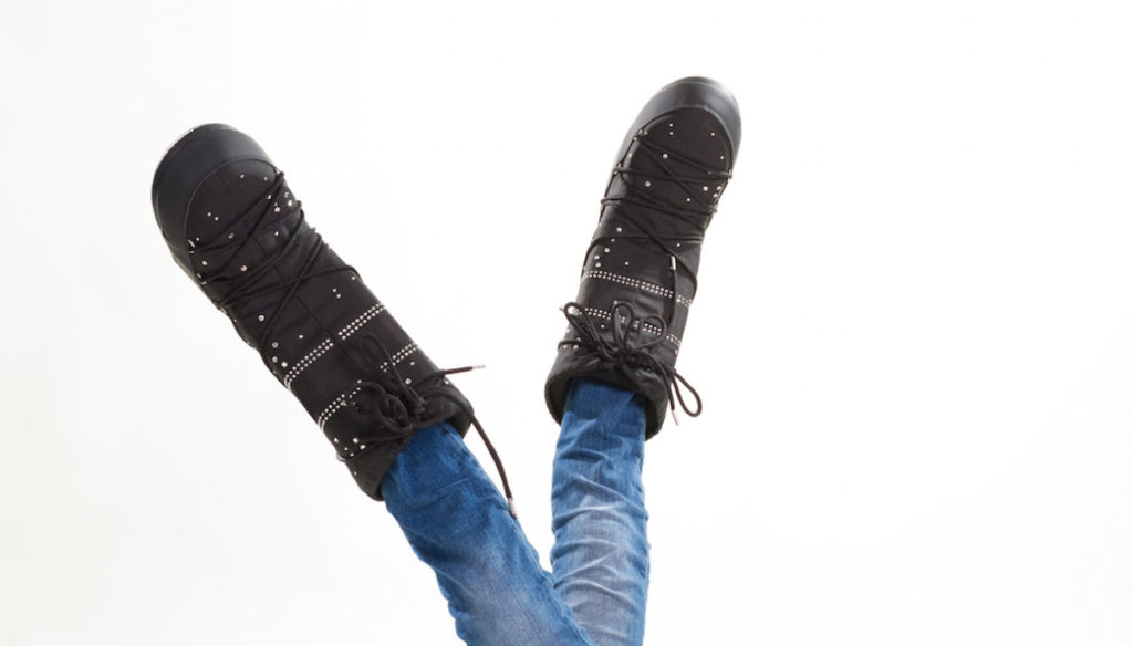 Snow boots? Yes, but with style: here's how to wear them