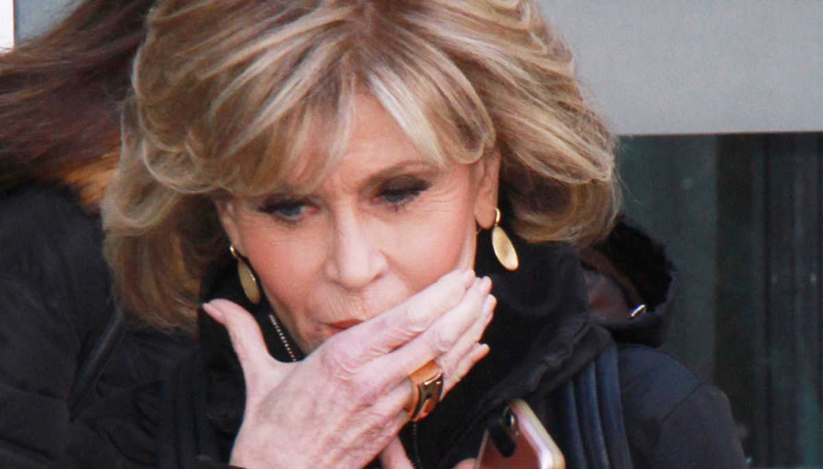 Jane Fonda, removed a tumor from her lower lip