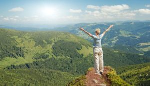 Mountain air: because it is good for health