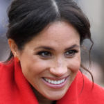Meghan Markle, the red and purple look is a tribute to Lady Diana