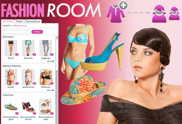 Create your look with Fashion Room online