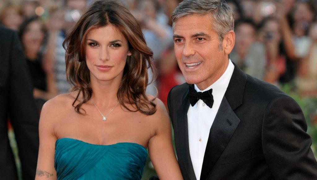 Elisabetta Canalis: "George Clooney dad? I'm happy"