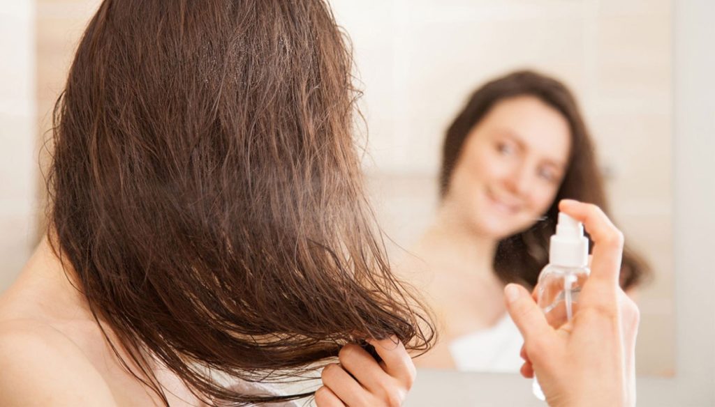 Saline hair spray: how to prepare it at home
