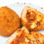The typical meatball of the Roman cuisine challenges the Arancino