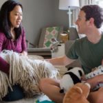 Zuckerberg and Priscilla expectantly: a baby is coming