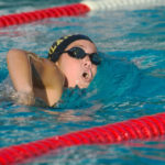 Urine in the pool, health risks: eye irritation and asthma
