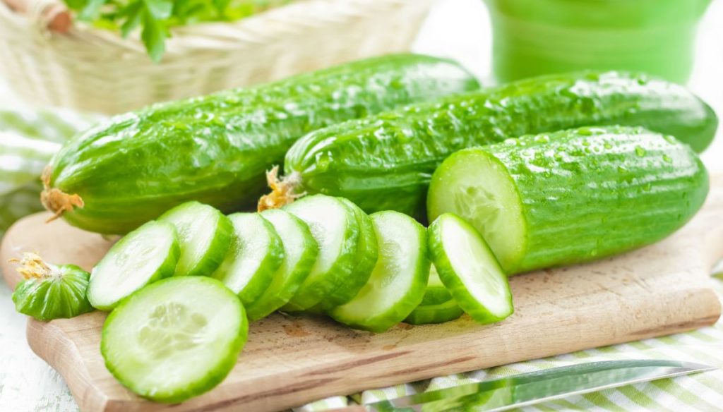 Diet of cucumbers, you lose 7 pounds in 7 days