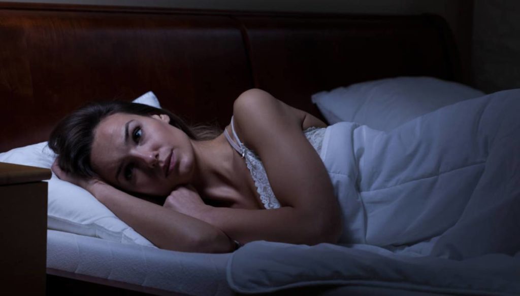 Anxiety is among the causes of sleep disorders