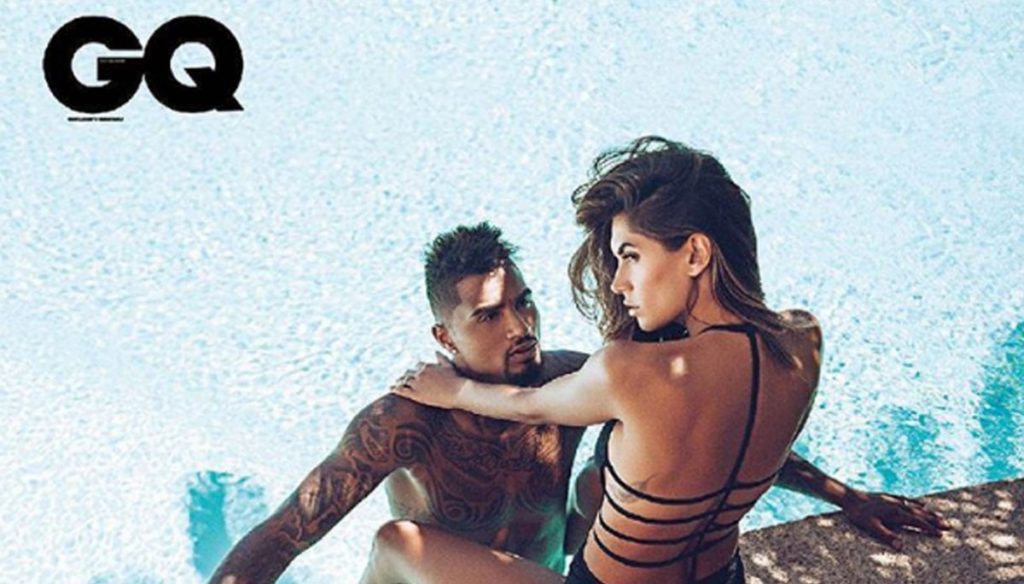 Melissa Satta and Kevin Prince Boateng hot on GQ