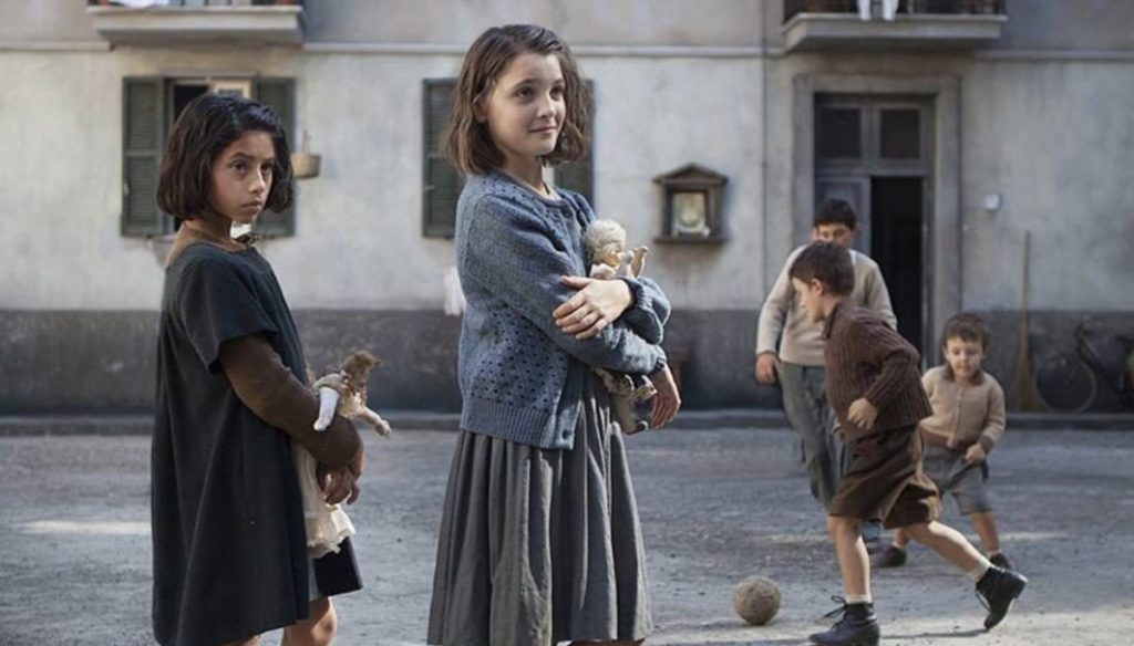 "The brilliant friend" touched our soul. Even on TV