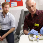 Prince Harry undergoes HIV testing in front of the cameras