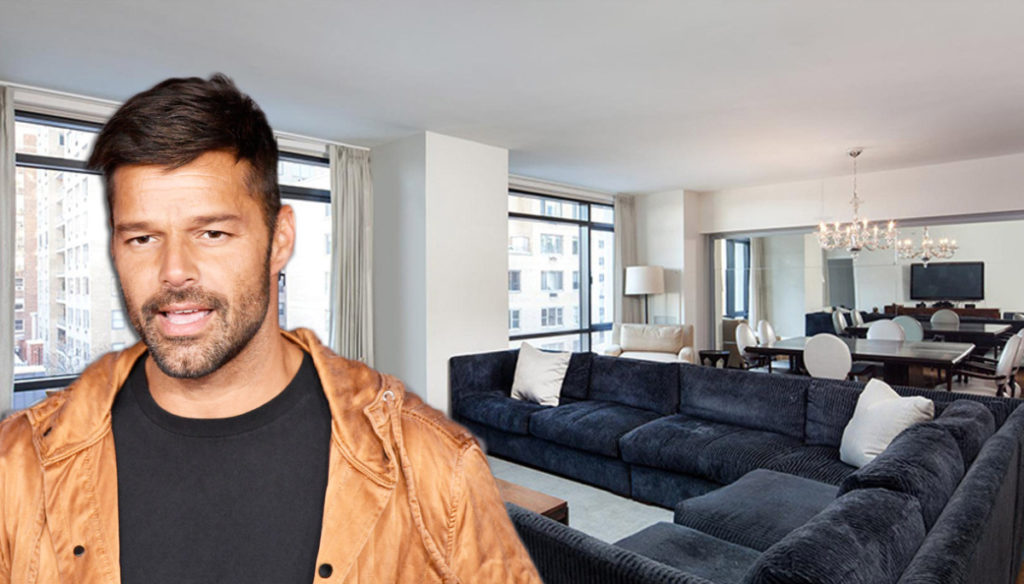 Ricky Martin, selling the New York home for over $ 8 million
