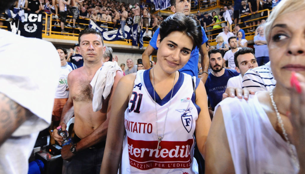 Alice Sabatini, Miss Italy 2015, returns to basketball: her first love