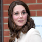 Gorgeous Kate Middleton in the white coat. But she is furious against William