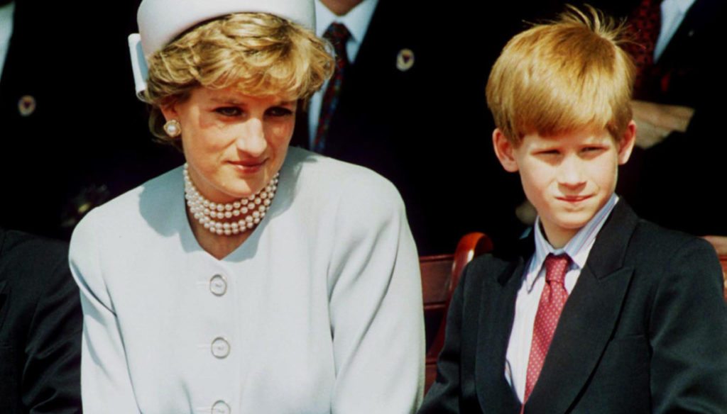 Prince Harry: "I didn't mention the death of my mother Diana, I was depressed"