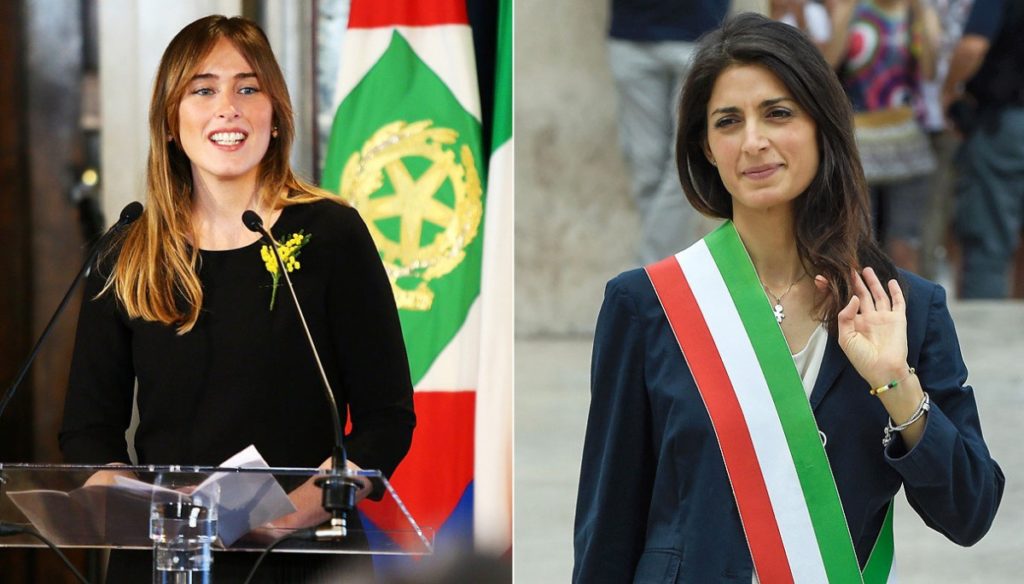 Sexy virginia raggi veronica gentili