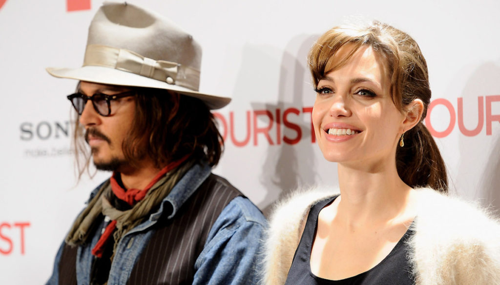 Angelina Jolie gets consoled by Johnny Depp and blocks Brad's phone number