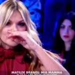 Matilde Brandi, her mother dies a few hours after the touching interview with Verissimo