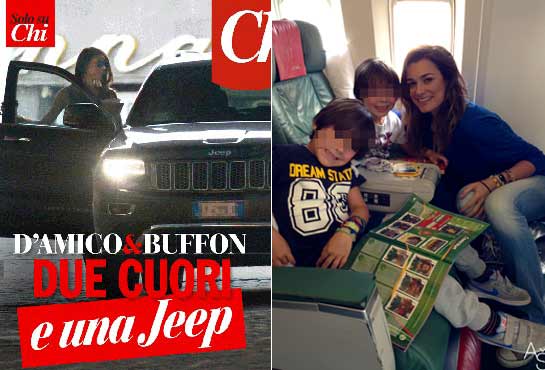 Alena Seredova and children join Buffon in Brazil. And the D’Amico?