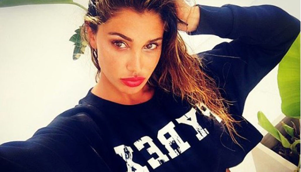 Belen Rodriguez In Ibiza Whose Hand Is On The B Side