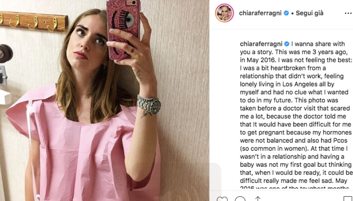 Chiara Ferragni Talks About The Difficult Period On Instagram Loneliness And That Diagnosis