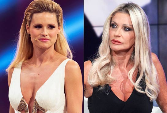 Paola Ferrari attacks Michelle Hunziker: "She has been offending for years"