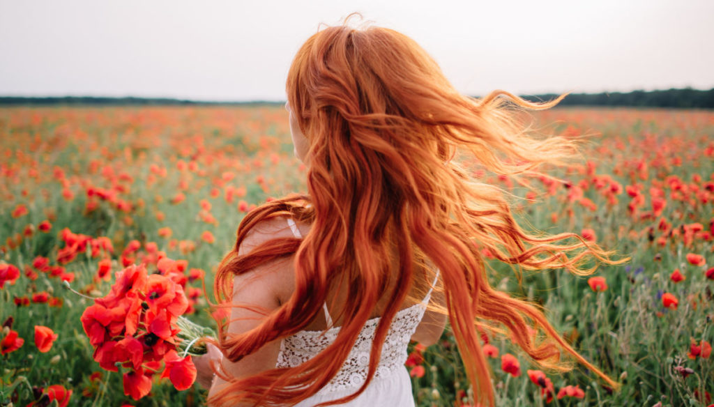 How to have natural red hair with tint