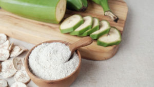 Green banana flour to improve digestion