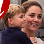Kate Middleton surprised on the streets of London with her son Louis