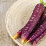 Diet with purple carrots, rich in anthocyanins against aging