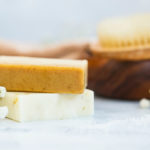 Ingredients and instructions for making homemade soap