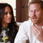 Meghan Markle as Melania Trump: submissive to her husband Harry