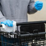 Safe shopping: how to sanitize trolleys and baskets