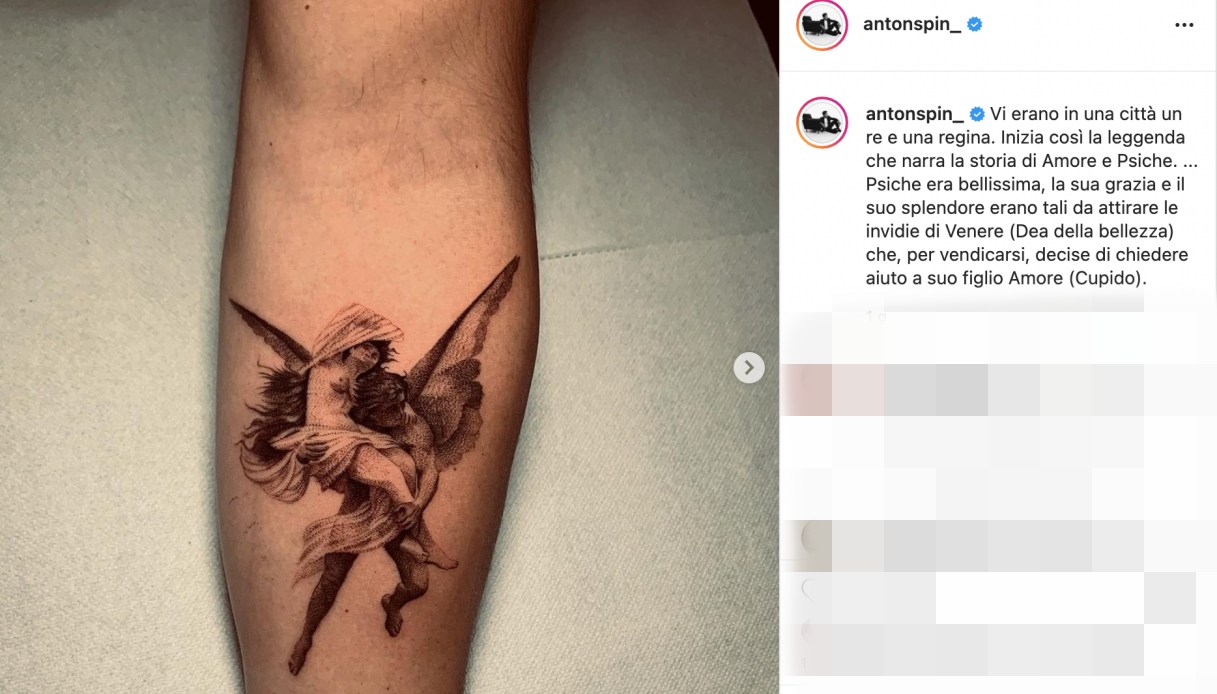 Antonino Spinalbese tattoo