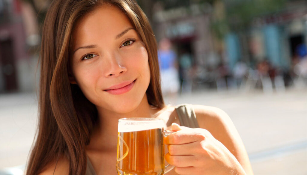 Beer - a useful drink for women's health