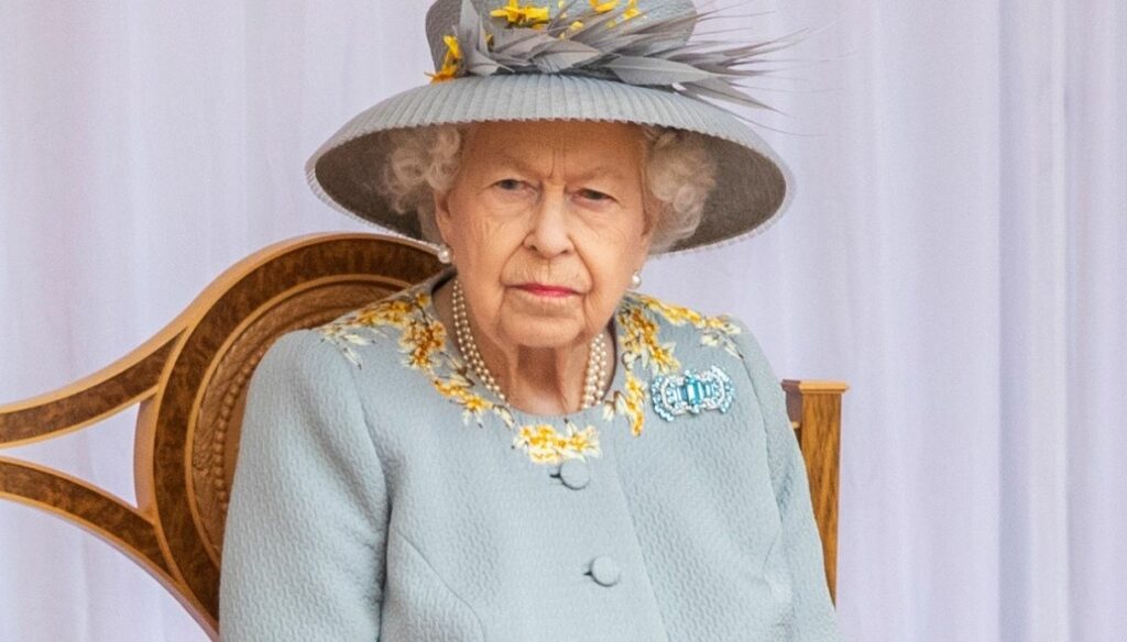 Queen Elizabeth at Trooping the Color 2021