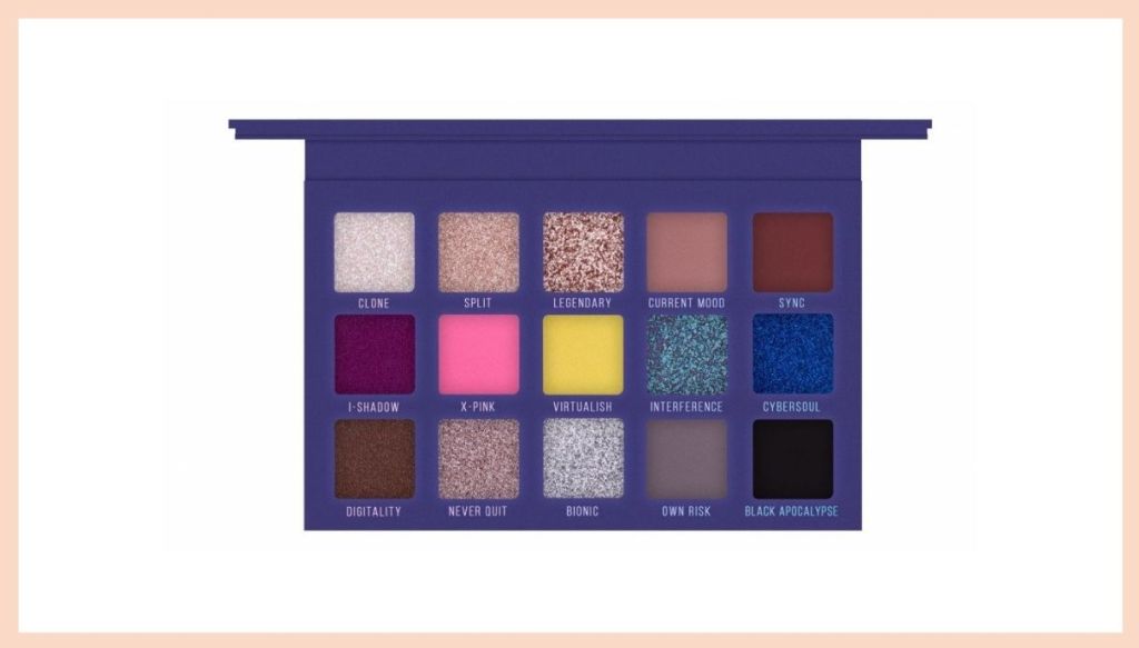 Mulac Cosmetics Un-Connected colorful makeup eye palette