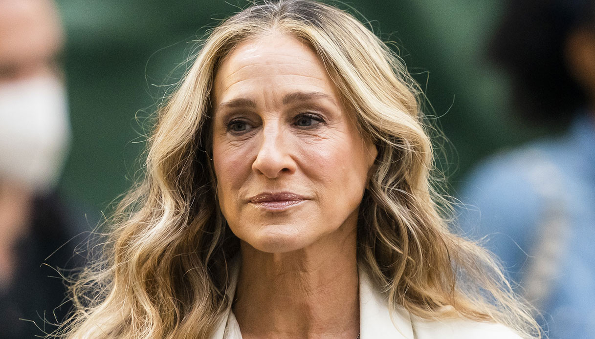 Sarah Jessica Parker sul set di "And Just Like That"