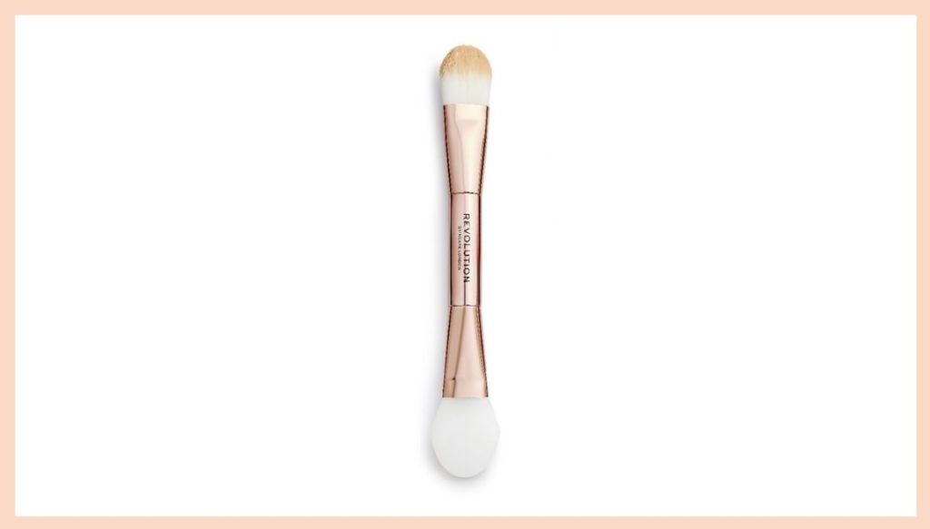 double tip face mask brush