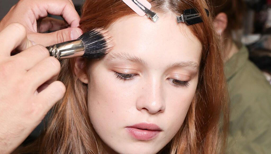 Fall Winter make-up trends: the makeup is there but you can't see it!