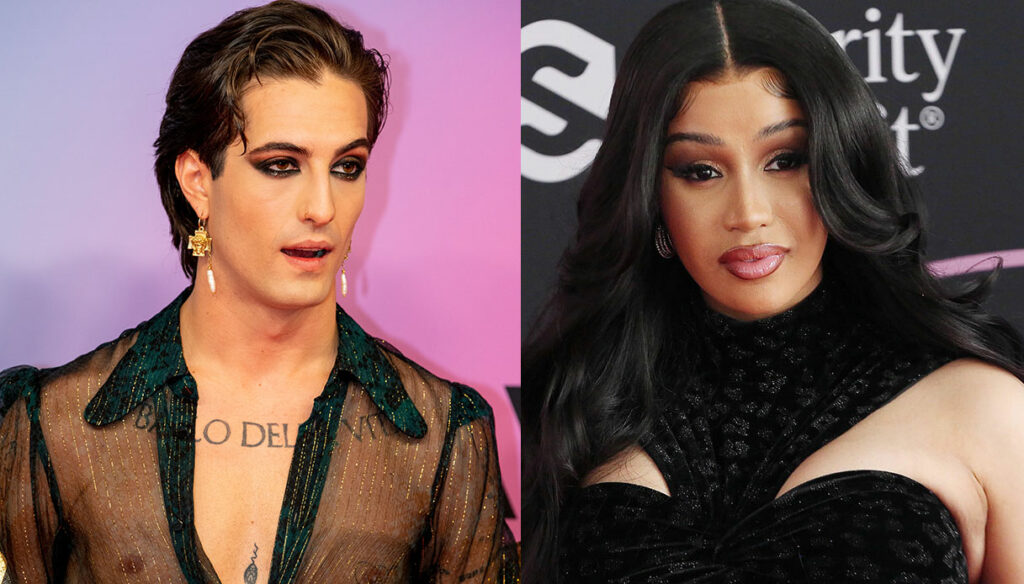 Lapo to Cardi B: "Do you fight stereotypes and present the Maneskins like this?"