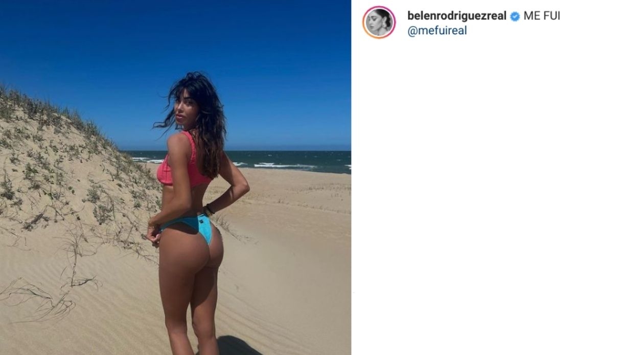 Belen, the photo in Bikini