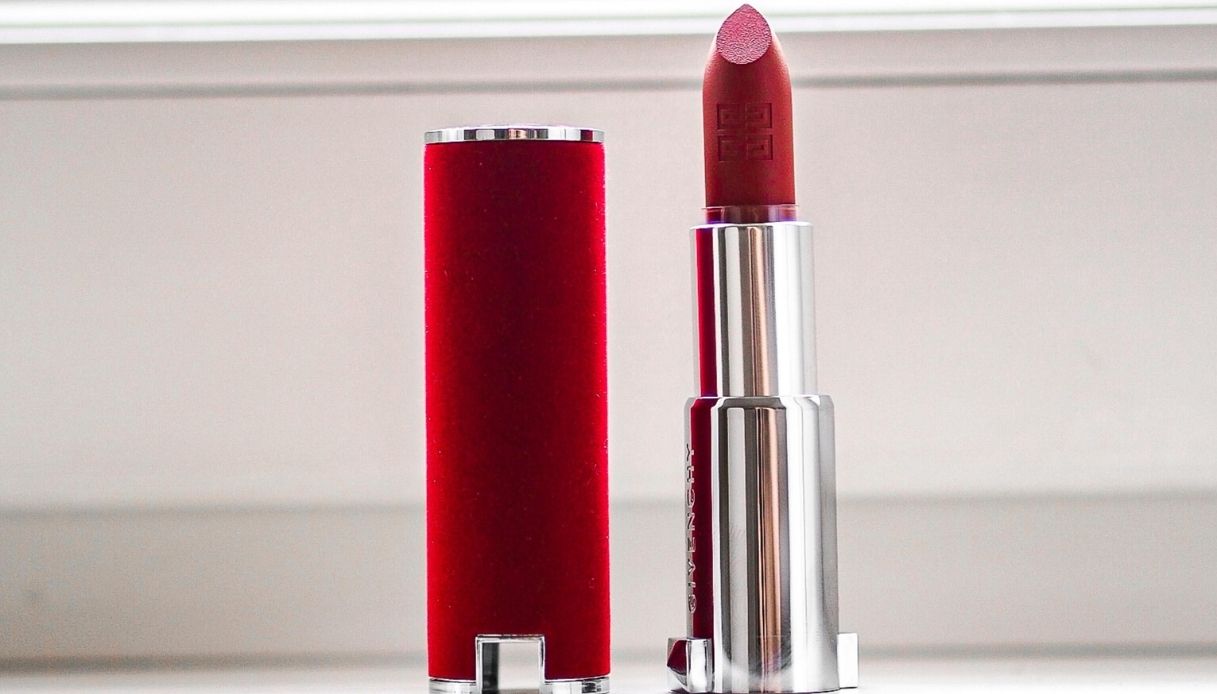 Givenchy red lipstick