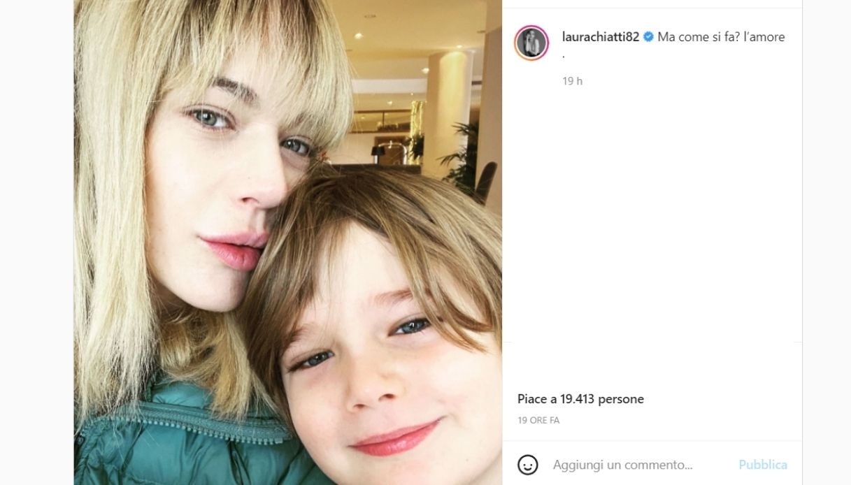 Laura Chiatti post on Instagram