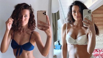 Paola Turani embraces the new forms after childbirth: the post on Instagram