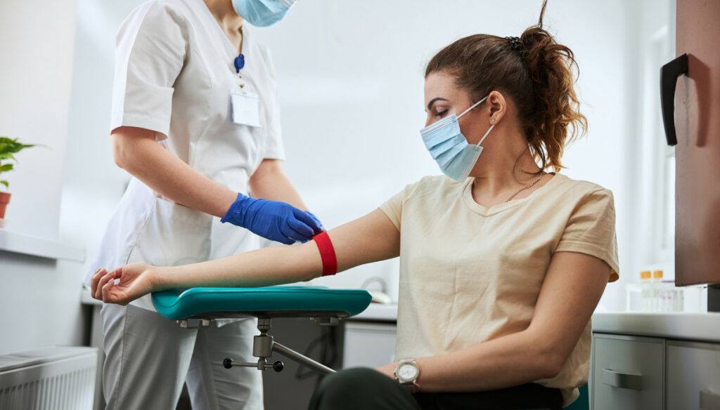 We donate blood, a lifesaving therapy for many people
