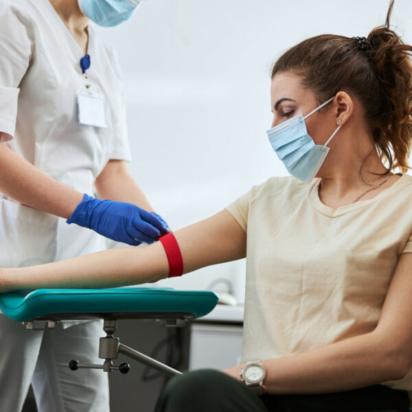 We donate blood, a lifesaving therapy for many people