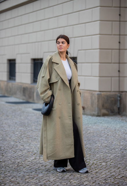 How to wear the trench coat: look ideas