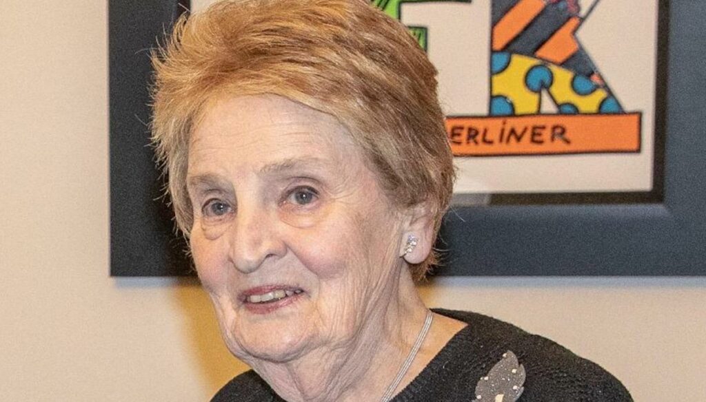 Farewell to the revolutionary Madeleine Albright: she was the first female Secretary of State